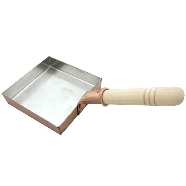 中村銅器製作所 銅製 卵焼き鍋 角型 15cm |b03の通販は 5,646円