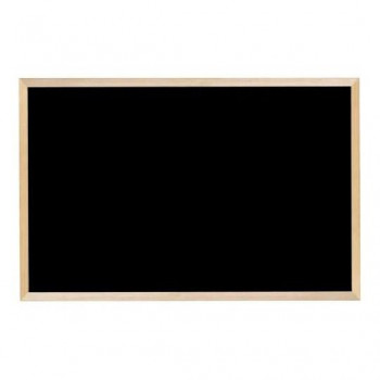馬印　木枠ボード　ブラックボード　900×600mm　WOEB23【送料無料】（同梱・代引不可）