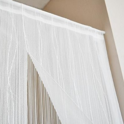 日本製　ハイゲージレース2重のれん　85×170cm【送料無料】の通販は 5,408円