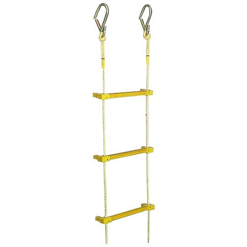 八ツ矢工業(YATSUYA) 縄はしご 小カギ付15m 12018【メーカー直送】代引き・銀行振込前払い・同梱不可の通販は 79,814円