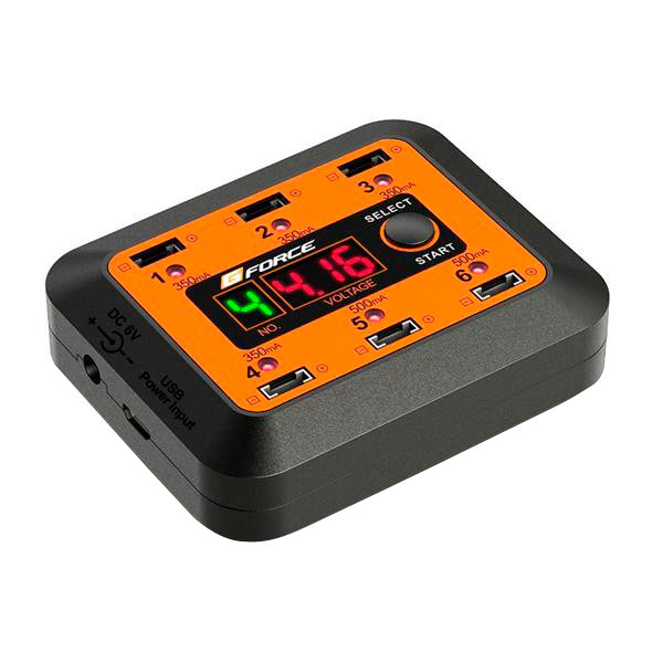 送料無料  G-FORCE ジーフォース 6 in 1 Lipo Charger 無線操縦機用カスタムパーツ　G0137  マルチヘリ、マルチコプターの充電に最適!の通販は 5,285円