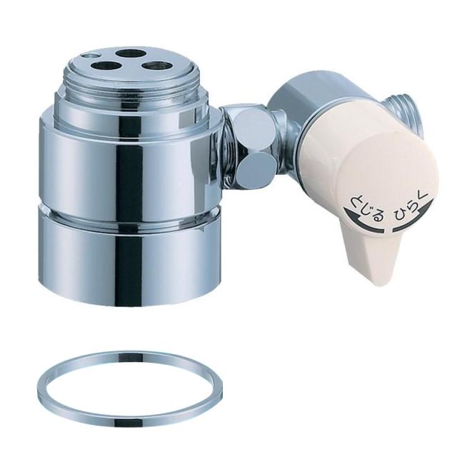 三栄水栓/SANEI シャワー用品スライドバー (レバー式) バーの長さ1000〔FA〕 W5852S-780 《TKF》 三栄水栓 SANEI スライドバー（レバー式） ωα0