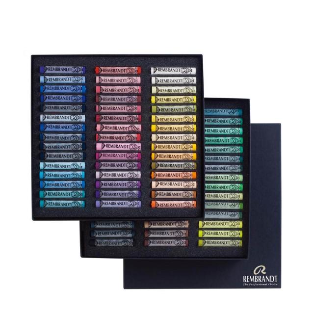 送料無料  REMBRANDT　レンブラント　ソフトパステル　90色セット 風景画用 T300C90L　473423  ロイヤルターレンス社が誇る「レンブラントソフトパステル」