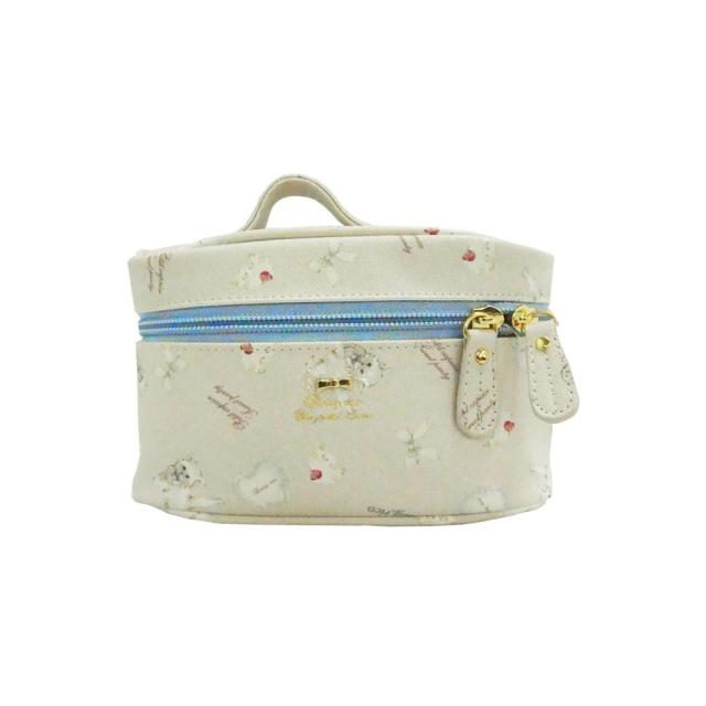 ポイント増量中 クーポンあり 使いやすいコスメポーチ 女子力高めのキャットプリント 白猫 Daisyrico デイジーリコ バニティポーの通販はau Pay マーケット プロフィット