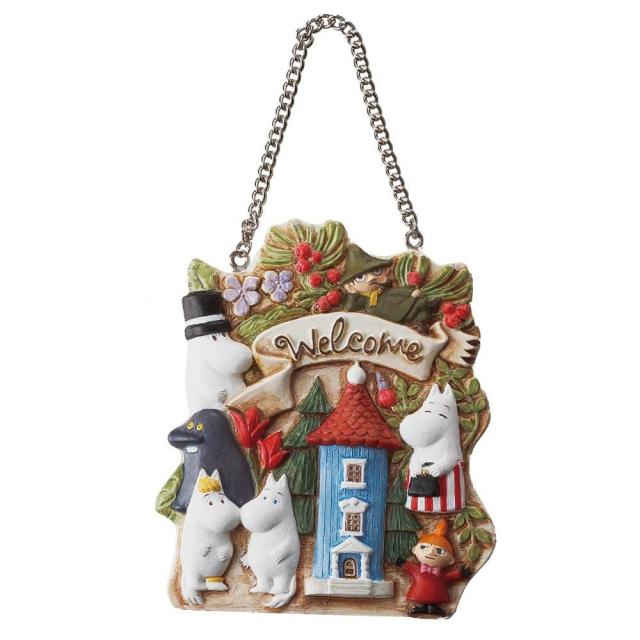 Moomin ウェルカムボード ムーミンと仲間 Kc 5087 かわいいムーミンキャラクターがお出迎え の通販はau Pay マーケット ｄｉｊ ｍｉｃ