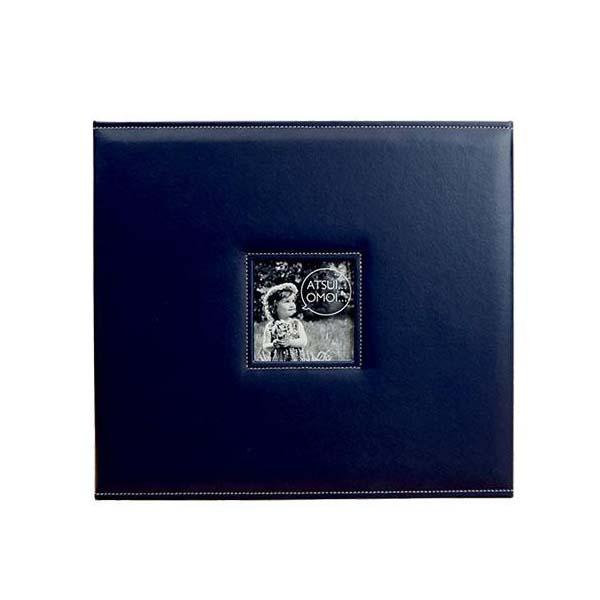シルバー メガアルバム1200 ATSUIOMOI NAVY 105292【メーカー直送】代引き