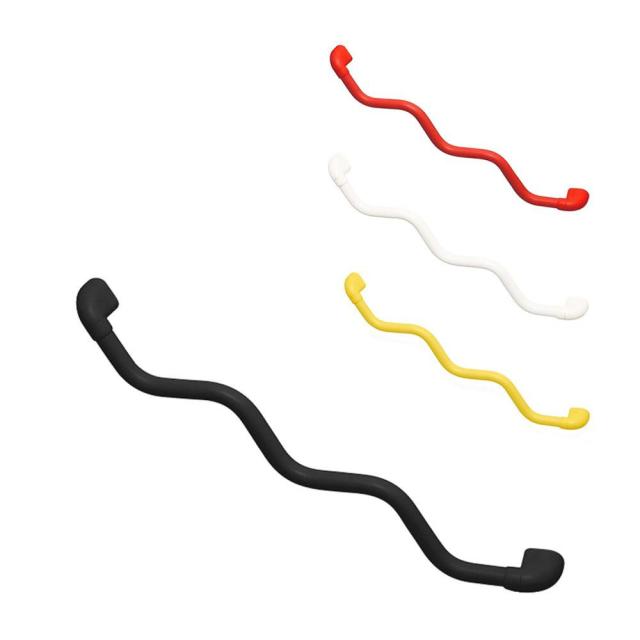 三栄水栓 SANEI 手すり 波形ニギリバー 860×60mm　ブラック・W5930-800-D【送料無料】（同梱不可）