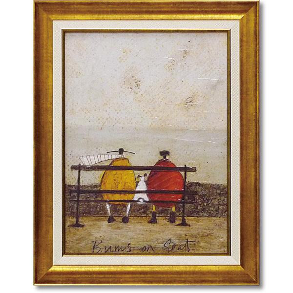 送料無料 ユーパワー Sam Toft サム トフト アートフレーム 「ひと休み」 ST-08003 贈り物にも最適!