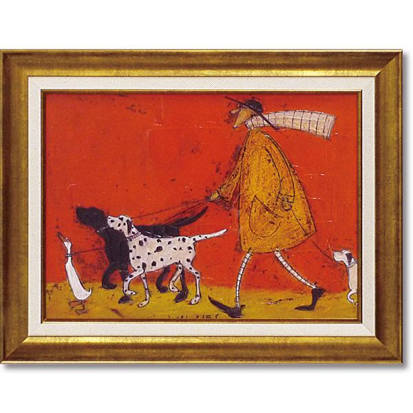 送料無料 ユーパワー Sam Toft サム トフト アートフレーム 「ウォーキーズ」 ST-08005 贈り物にも最適!