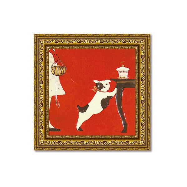 送料無料  ユーパワー ドミンゲス アートフレーム 「首輪」 Mサイズ DO-07021  お部屋を素敵に演出!の通販は 9,737円