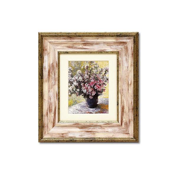 送料無料  ユーパワー ミュージアム シリーズ アートフレーム モネ 「花びんの花」 MW-05031  名画をお手軽にお部屋に♪の通販は