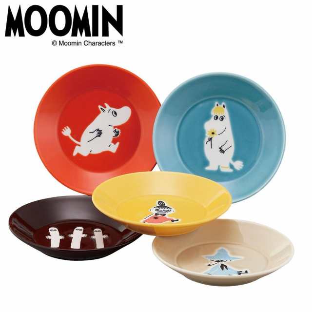 Moomin ムーミン One By One ファイブプレートセット Mm1300 57