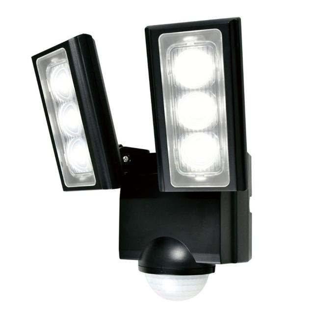 送料無料  ELPA(エルパ) 屋外用LEDセンサーライト 乾電池式 ESL-312DC  センサーが人や車の動きを検知して自動点灯