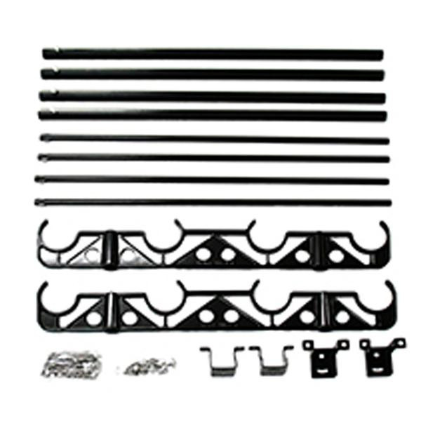 天井付型物干金具 DRY WAVE HA50-THC ブラック 00096459-001 |b03