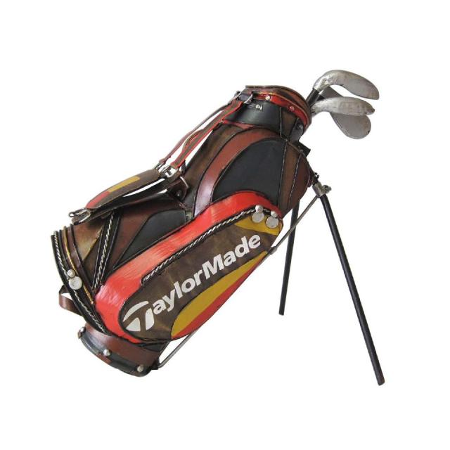 ブリキのおもちゃ(golfbag)　27586【同梱・代引不可】の通販は 6,217円