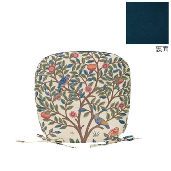 送料無料 川島織物セルコン Morris Design Studio ケルムスコットツリー ダイニングシートクッション 45×43Vcm LN1722 BE ベージュ 様々なシーンに合うかわいらしいデザイン。