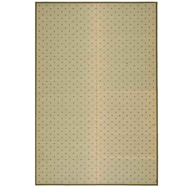 国産柄上敷き ダイヤ 江戸間3帖 81606430【メーカー直送】代引き・銀行振込前払い・同梱不可の通販は