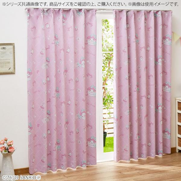 サンリオ マイメロディ ドレープカーテン 2枚組 SB-455 100×200cm |b03の通販は