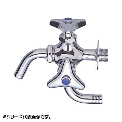 送料無料  三栄 SANEI 万能二口横水栓 寒冷地用 JF12AK-13  二口の水栓。の通販は