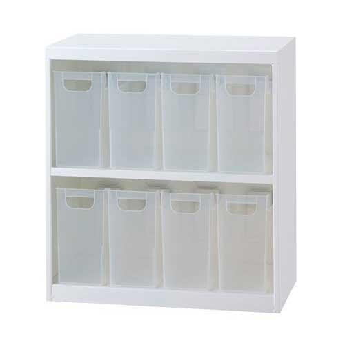 ナカバヤシ ボックスインフロアケースW585 AF-0408W【メーカー直送】代引き・銀行振込前払い・同梱不可