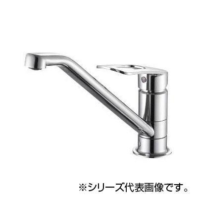 送料無料 SANEI シングルワンホール混合栓 K87111ETJKZ-13 寒冷地用のシングルワンホール混合栓