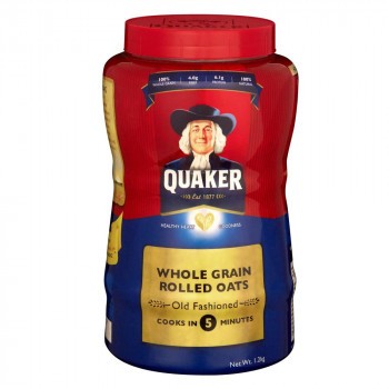 QUAKER(クエーカー) オールドファッション オートミール 1200g×12個セット【メーカー直送】代引き・銀行振込前払い・同梱不可