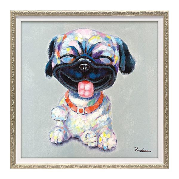 YOUPOWER ユーパワー オイル ペイント アート　スケボー ドッグMサイズ ユーパワー オイル ペイント アート「スケボー ドッグ（Mサイズ