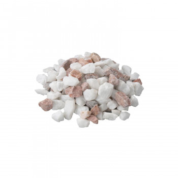 NXstyle 庭園敷砂利 プレシャスグラベル ピンク＆ホワイト 約100kg PG-P10 |b03の通販は