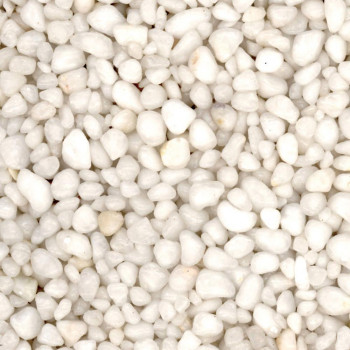 マツモト産業 乾燥砂利 白玉砂利(しろたまじゃり) 3〜5mm内外 20kg【メーカー直送】代引き・銀行振込前払い・同梱不可 6,886円