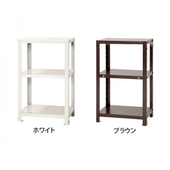スマートラック NSTR-223   間口450×奥行200×高さ750mm　3段　ホワイト【メーカー直送】代引き・銀行振込前払い・同梱不可の通販は 7,080円