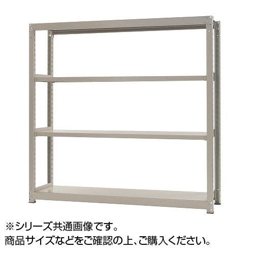 中量ラック　耐荷重300kgタイプ　単体　間口900×奥行450×高さ1200mm　4段　ニューアイボリー【メーカー直送】代引き・銀行振込前払い・