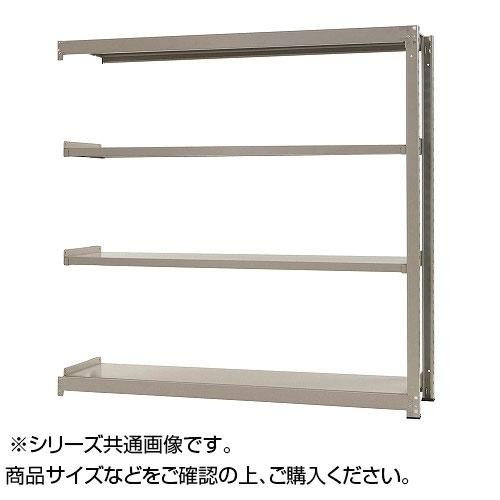 中量ラック　耐荷重500kgタイプ　連結　間口900×奥行600×高さ1200mm　4段　ニューアイボリー【メーカー直送】代引き・銀行振込前払い・