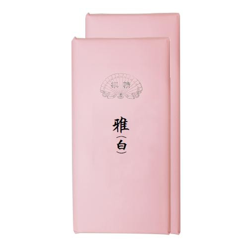 送料無料  仮名用加工紙　雅(白)　1.75×7.5尺　50枚 508ZA-4  仮名用におすすめの通販は