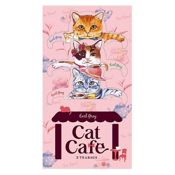 キャットカフェ 紅茶 (アールグレイ) 3TB×12セット 23391【メーカー直送】代引き・銀行振込前払い・同梱不可の通販は
