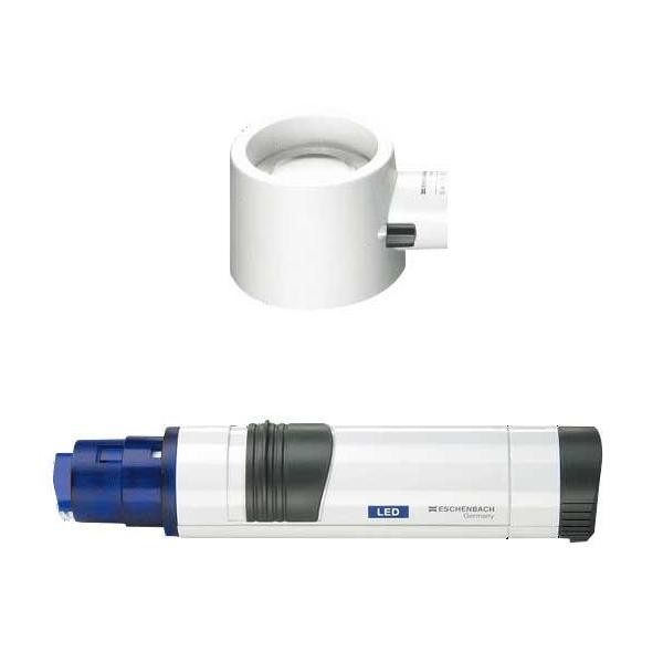 エッシェンバッハ　置き型ライトルーペ　(10倍)　1550-74【同梱・代引不可】の通販は