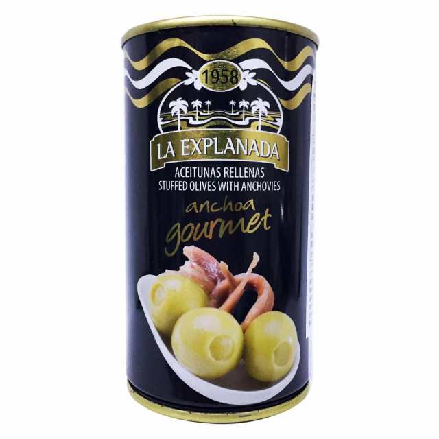 ボーアンドボン ラ・エクスプラナーダ アンチョビ入りオリーブ 350g×15個【送料無料】（同梱・代引不可）の通販は