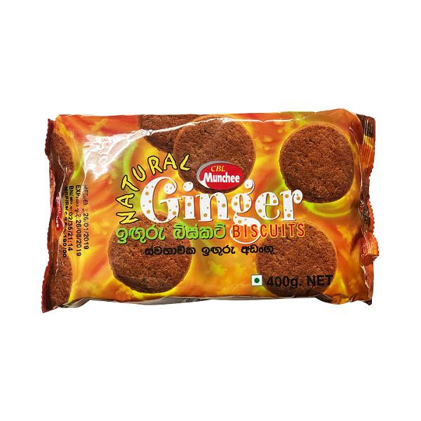 ボーアンドボン マンチー ジンジャービスケット 400g×12個【メーカー直送】代引き・銀行振込前払い・同梱不可