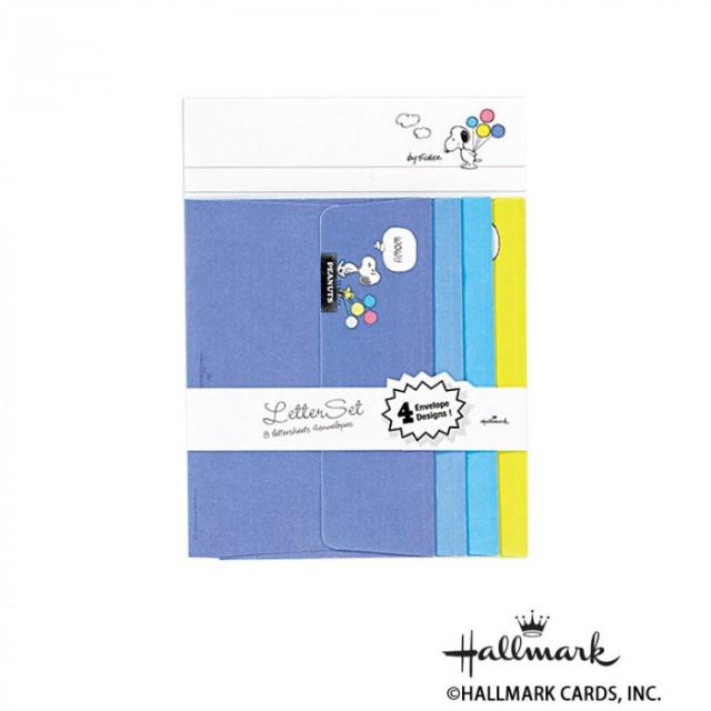 Hallmark ホールマーク スヌーピー 便箋封筒セット カラーバルーン 6セット Mの通販はau Pay マーケット トクリサ