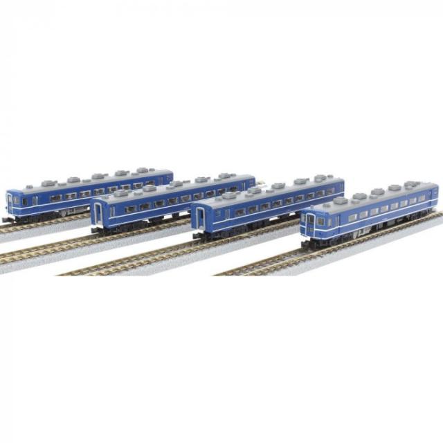 販売 【】鉄道模型 Zゲージ 1/220 14系特急形客車 4両基本セット [T006