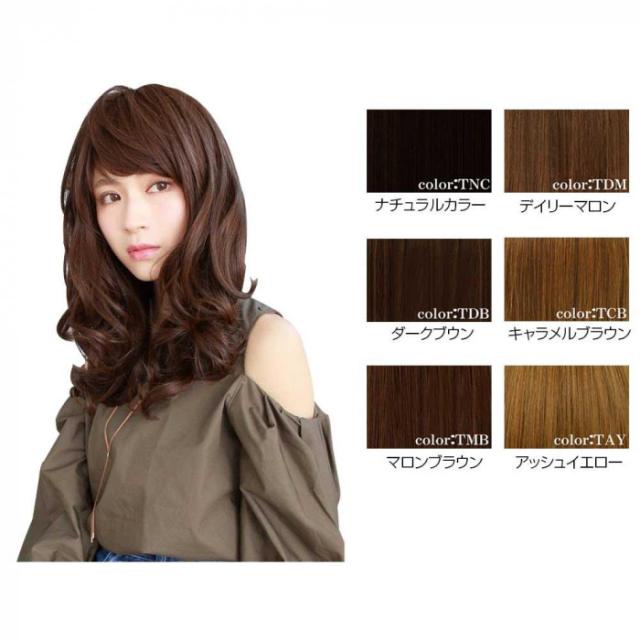 送料無料  プリシラ オールウィッグ モアフェミニンカール A-663 耐熱　TNC・ナチュラルカラー  お手軽にイメージチェンジ♪の通販は