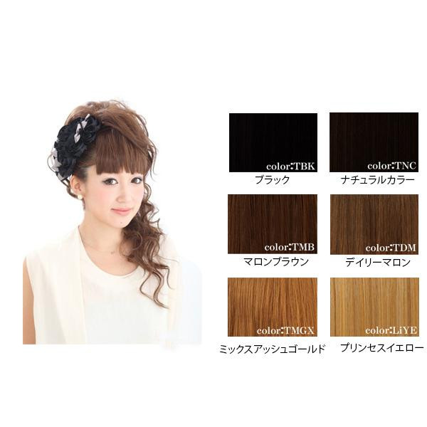 プリシラ ボリュ巻きウィッグ あで巻きロング VM-03 耐熱　TBK・ブラック【同梱・代引不可】の通販は 5,244円