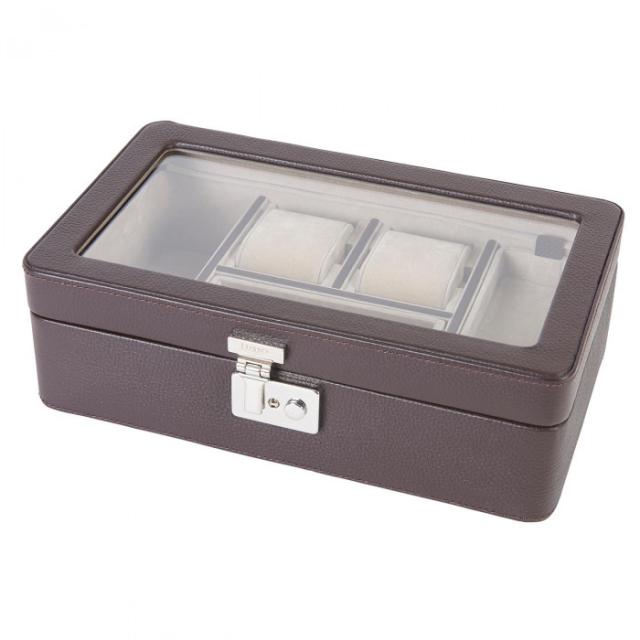 茶谷産業 Lusso 本革メンズアイテム収納ボックス 240-016【送料無料】の通販は 15,178円