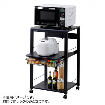 MK(エムケー精工) 組立式 オープンラック ロータイプ(ブラック) ORL-201K【メーカー直送】代引き・銀行振込前払い・同梱不可の通販は