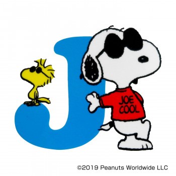 Snoopy スヌーピー イニシャルステッカー アルファベットj Sn2 可愛いスヌーピーのステッカーの通販はau Pay マーケット ｄｉｊ ｍｉｃ