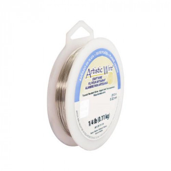 送料無料 Artistic Wire(アーティスティックワイヤー) ロングスプールス(業務用) ノンターニッシュシルバー 0.3mm×約151m 28 手芸におすすめ!
