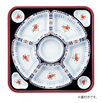 オードブル容器 有田 紺 TO-420 10セット【メーカー直送】代引き・銀行振込前払い・同梱不可の通販は 5,539円