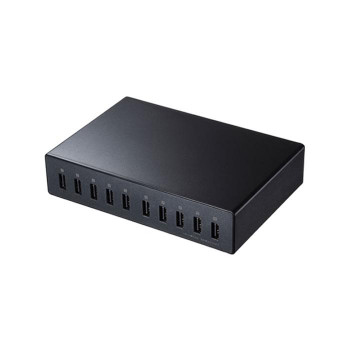 USB充電器(10ポート・合計20A・高耐久タイプ) ACA-IP68【メーカー直送】代引き・銀行振込前払い・同梱不可