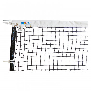 鵜沢ネット 硬式テニスネット(スチール) 黒 220dt/120本 11372【メーカー直送】代引き・銀行振込前払い・同梱不可