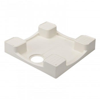 テクノテック 洗濯機用かさ上げ防水パン イージーパン TPD640-CW1 アイボリーホワイト【メーカー直送】代引き・銀行振込前払い・同梱不可