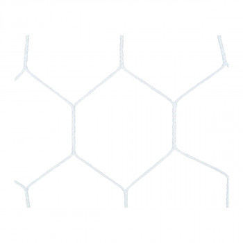 鵜沢ネット 一般用サッカーゴールネット 白 110dt/300本・ランバス 77251【メーカー直送】代引き・銀行振込前払い・同梱不可